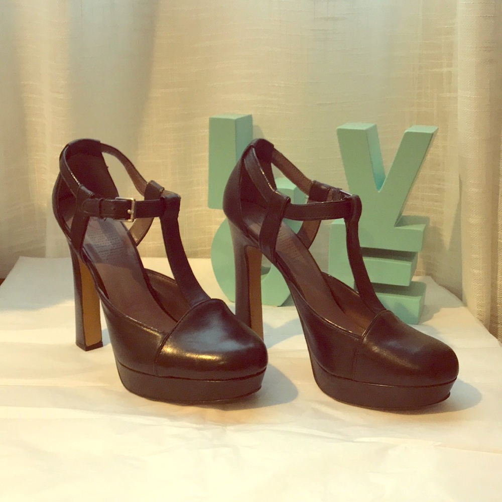 MRKT Shoes,  Mary Janes, High Heels, Black, SZ  10